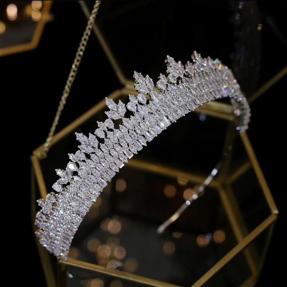 Swarovski crystal crown  tiara